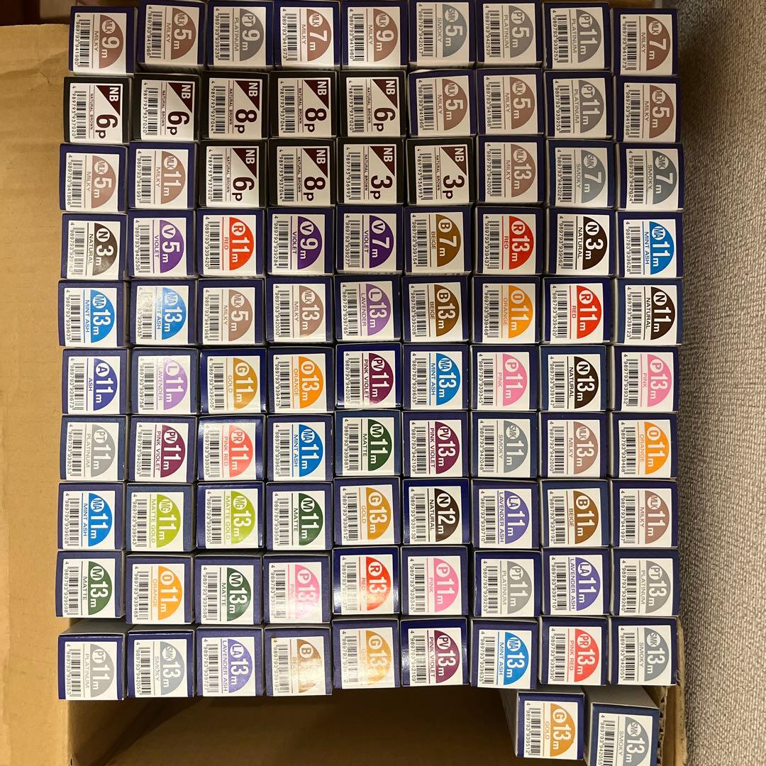 ナカノ キャラデコ 詰め合わせ 未使用品 92本 1本あたり280円 送料込み