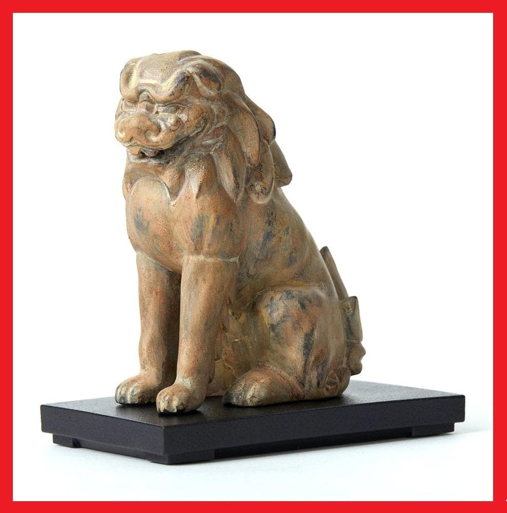 ★新品同様★イスム TanaCOCORO 掌 WOOD 獅子★26