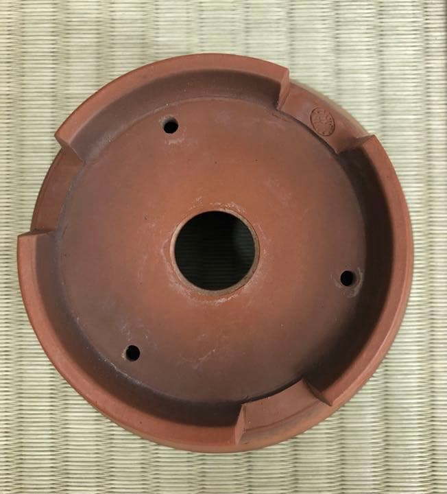 盆栽鉢 平田美芸 落款 美芸 盆栽 小品鉢 釘彫 泥鉢 - メルカリ