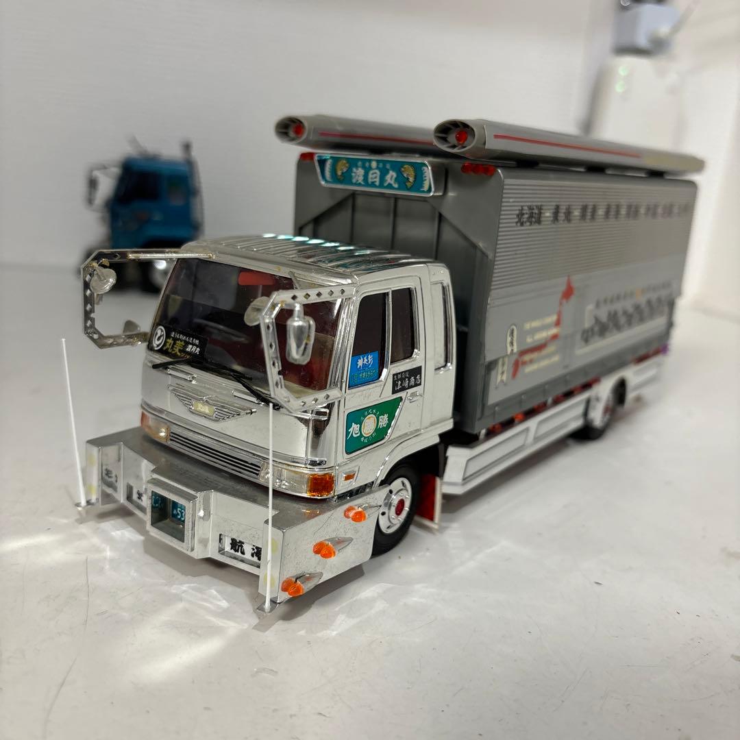 ☆デコトラプラモデルジャンク品☆日野レンジャー☆ウィング☆1/32