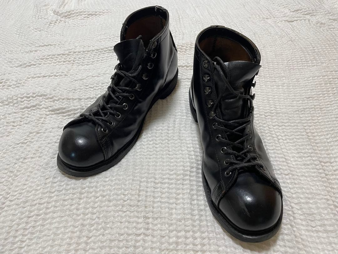 ブラックハイカットミリタリーブーツ　26.5〜27cm