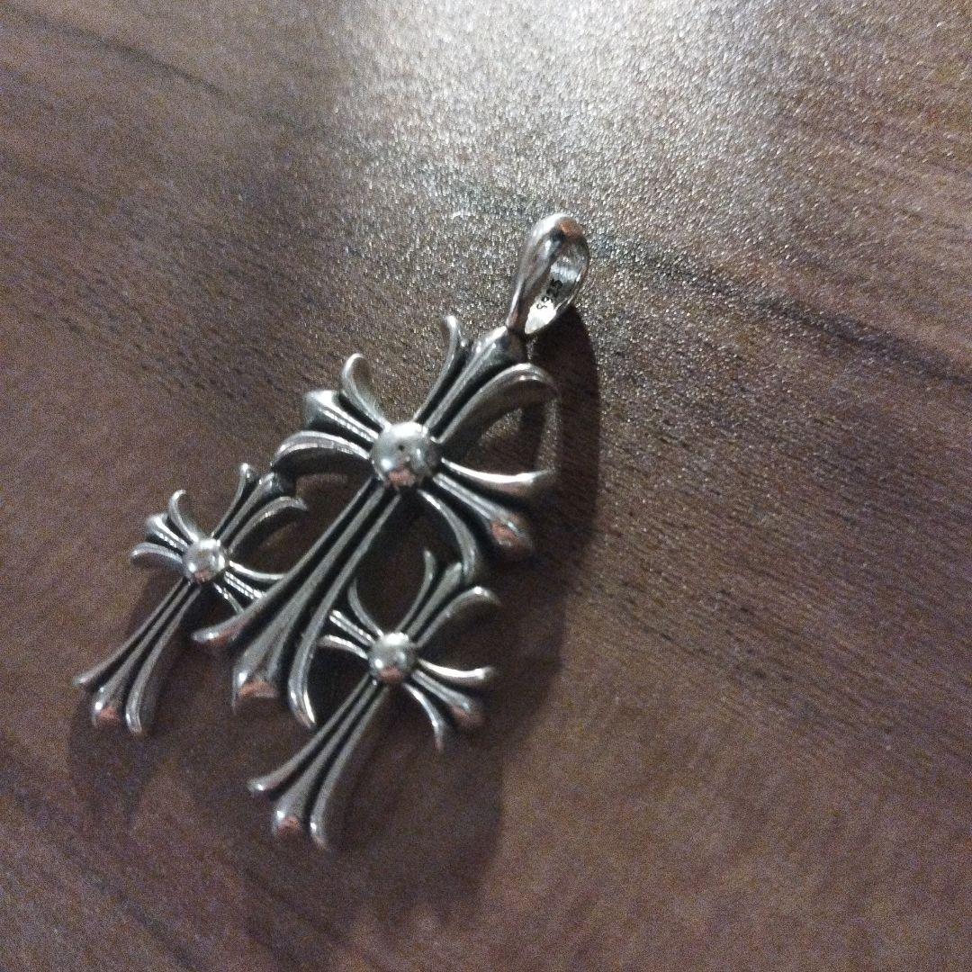 925シルバー製 ラージクロスペンダント クロムハーツ ChroHearts好き