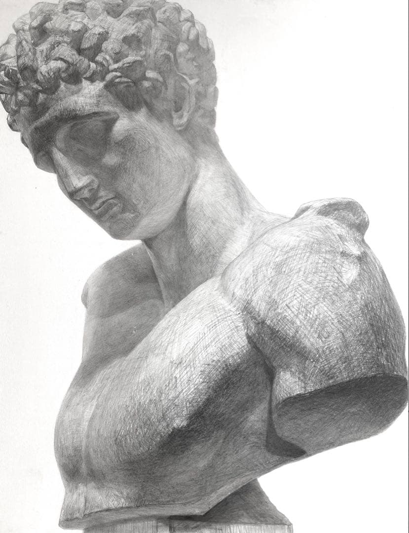 予備校講師が描くヘルメス像　東京藝大デザイン科を目指す方へ。500×650