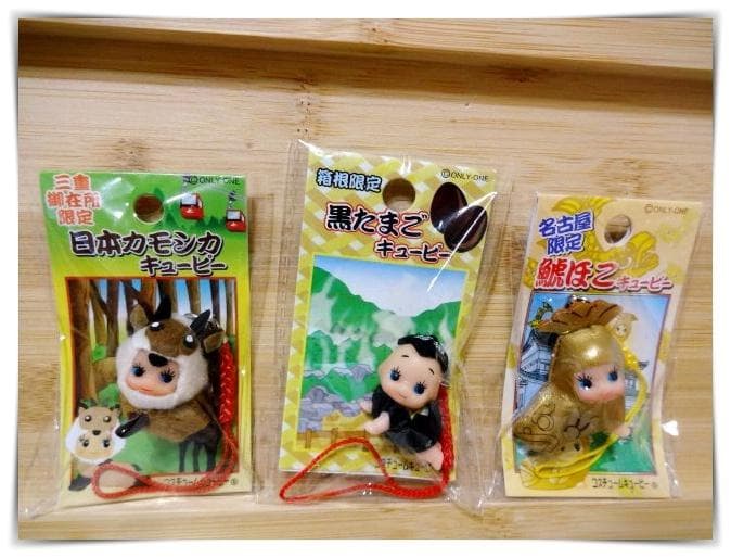 ご当地キューピー コスチュームキューピーストラップ 地域限定QP 6個