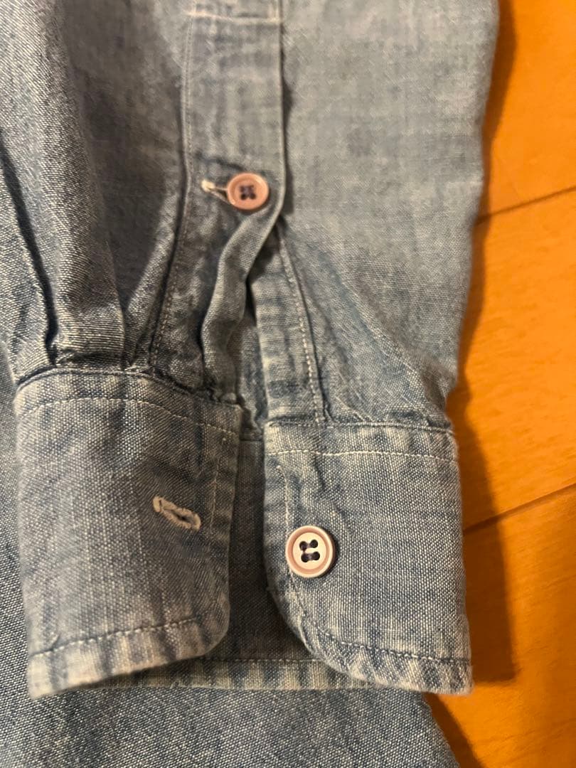 ラルフローレン シャンブレーシャツ タグ大文字 ヴィンテージ