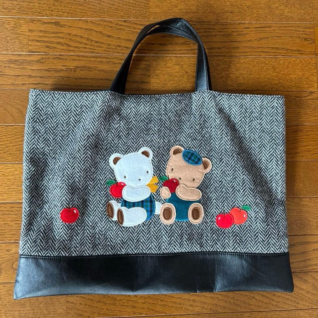 2022 ファミリア familiar ヘリンボーントートバッグ