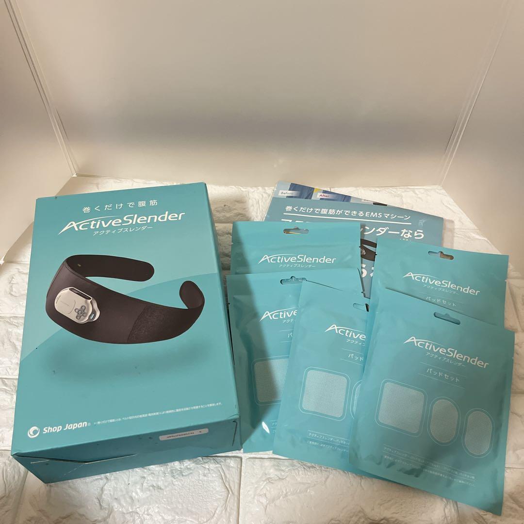 アクティブスレンダー本体セット 交換用パッド5セット