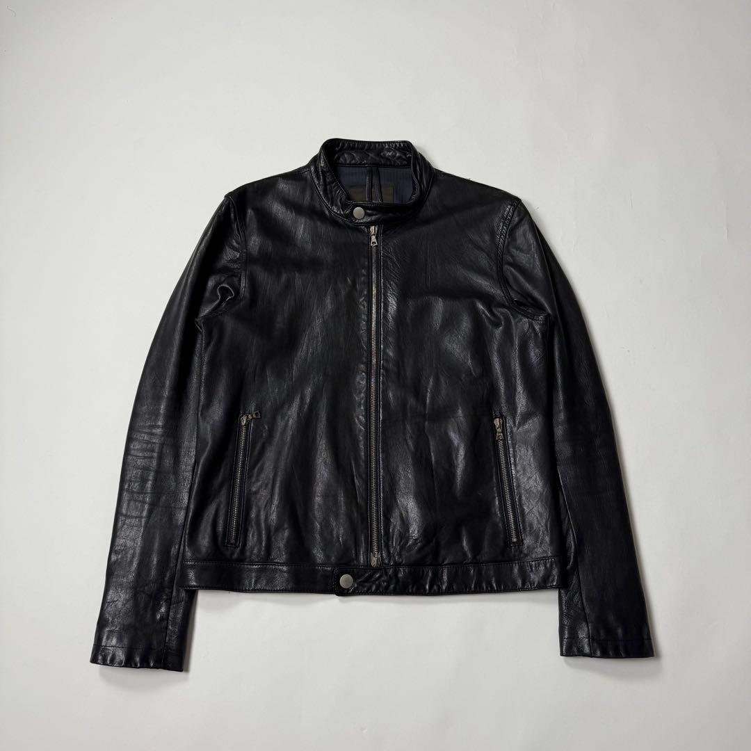 ジャケット・アウター 90-00s leather single riders jacket 00s archive leather single riders jacket - メルカリ