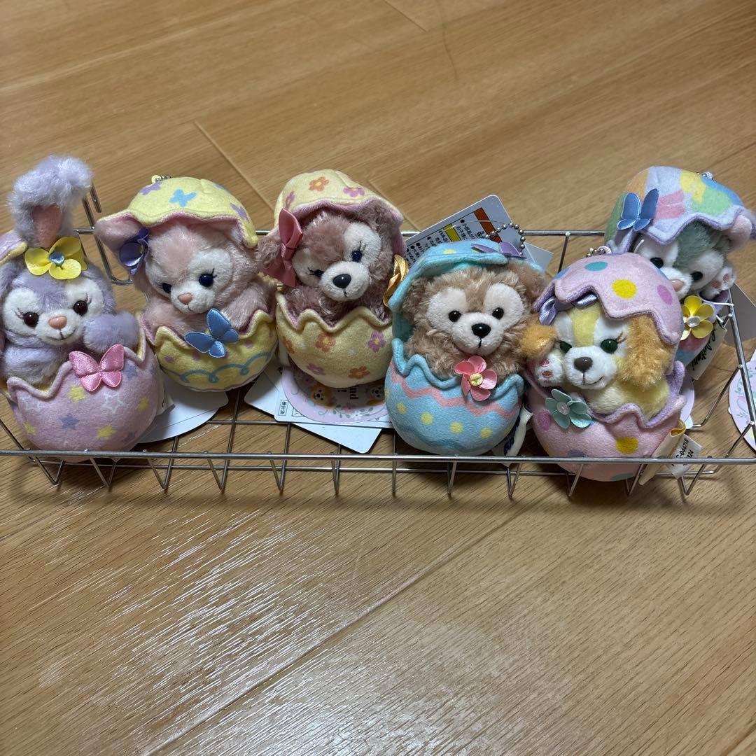 ダッフィーアンドフレンズ　カムファインドスプリング！ キーホルダーセット