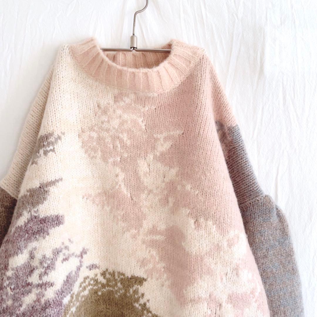 トップス AMERI ANDREA ABSTRACT PAINT KNIT Ameri（アメリ）の「ANDREA ABSTRACT PAINT KNIT（ニット/セーター