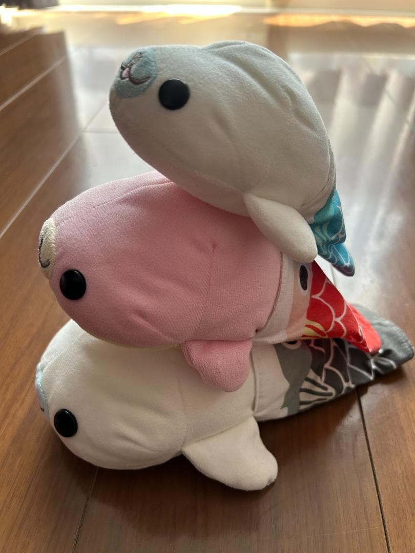 【超希少】【入手困難】まめゴマ　こどもの日　ぬいぐるみ　3体セット【平成レトロ】