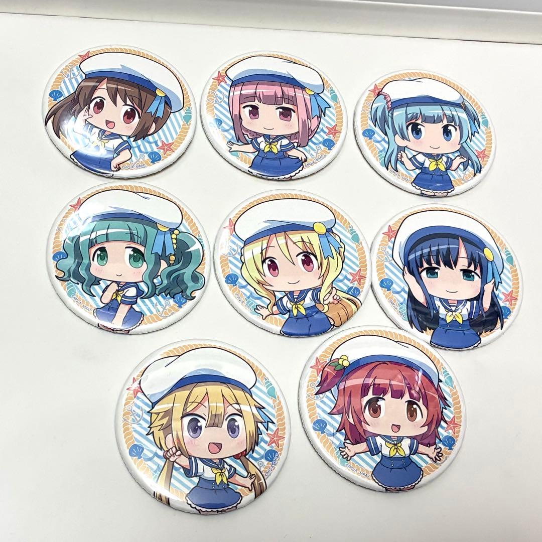 マギアレコード　魔法少女まどか☆マギカ　外伝　マリン　缶バッジ　8点セット