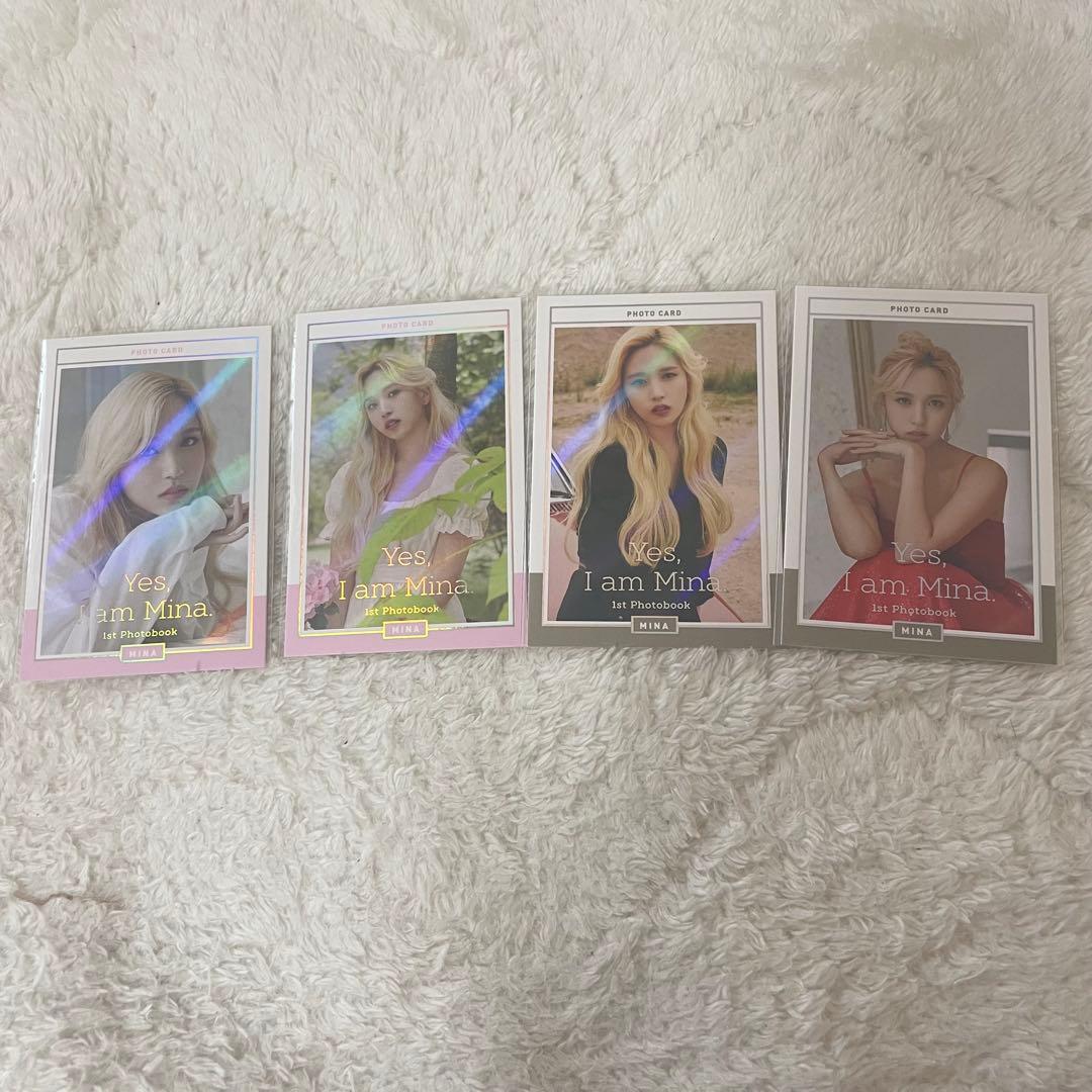 TWICE ミナ Yes I am Mina 4枚セット Mina (TWICE)｜TWICEミナ、初のソロ・フォトブック「Yes, I am Mina