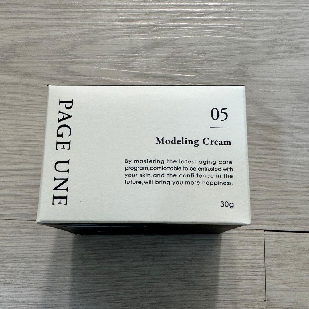 値下げ【新品未使用未開封】PAGE UNEパージュアン モデリングクリーム30g モデリングクリームNA｜パージュアン｜PAGE UNE