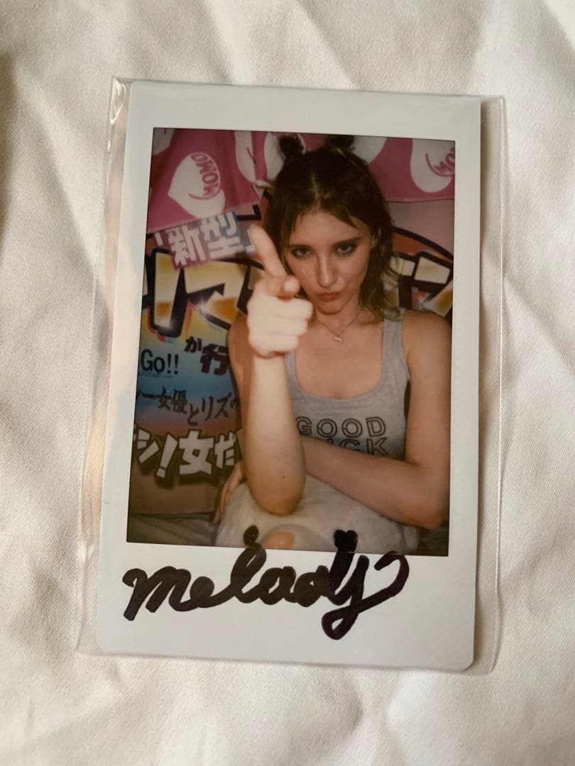 メロディーマークス メロディー・雛・マークス チェキ 直筆サイン入り レア