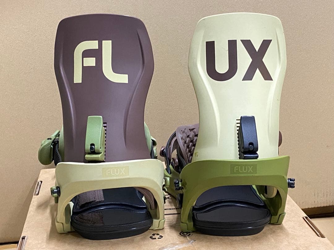 FLUX CV Mサイズ 23-24 ブラウン/カーキ ビンディング カービング