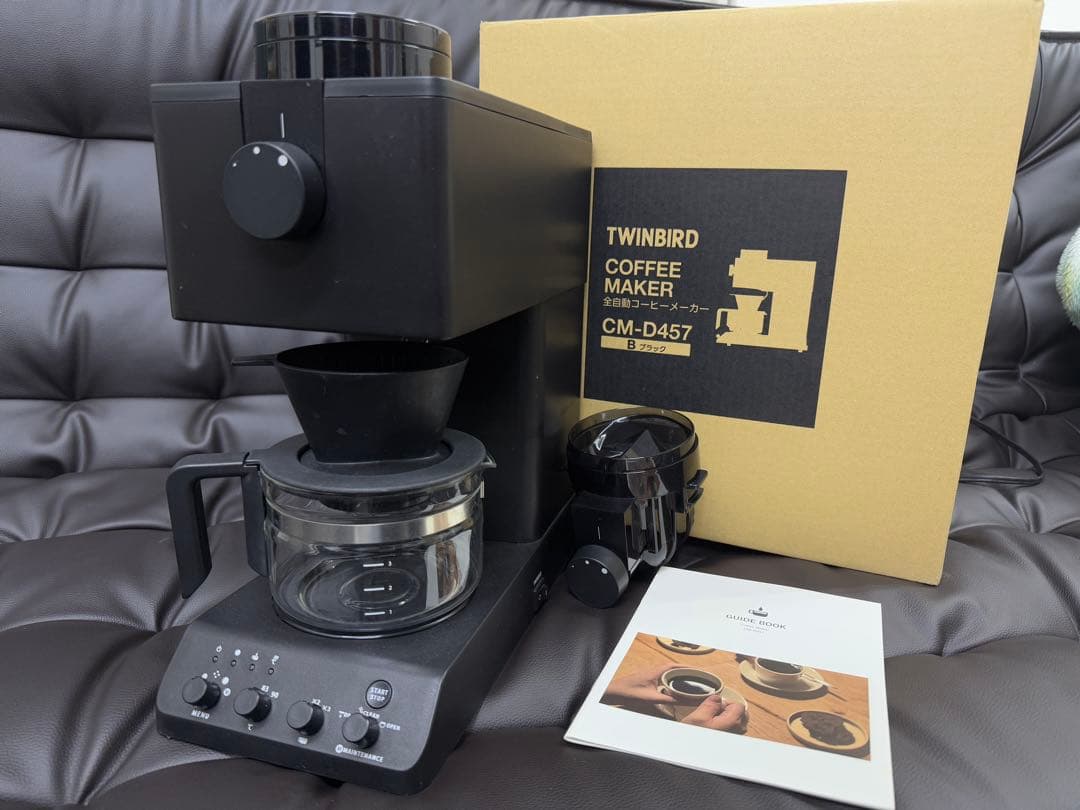 〈ほぼ未使用〉TWINBIRD ツインバード　コーヒーメーカー CM-D457B