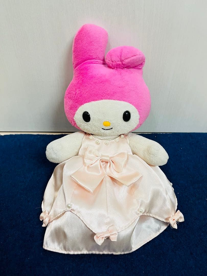 マイメロディ 折れ耳　パールドレス　2006年　レトロ　ぬいぐるみ