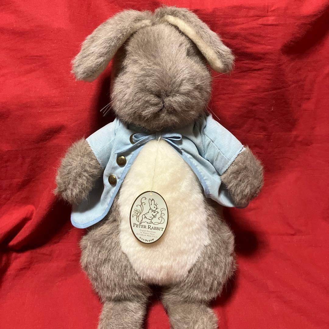 ファミリア ぬいぐるみ ピーターラビットぬいぐるみ レトロ ファミリア