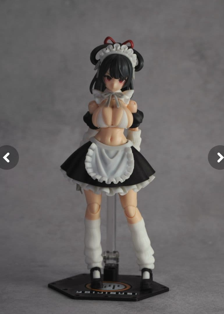 鯉印 メイド バスタードール PUNI☆MOFU メガミデバイス 改造