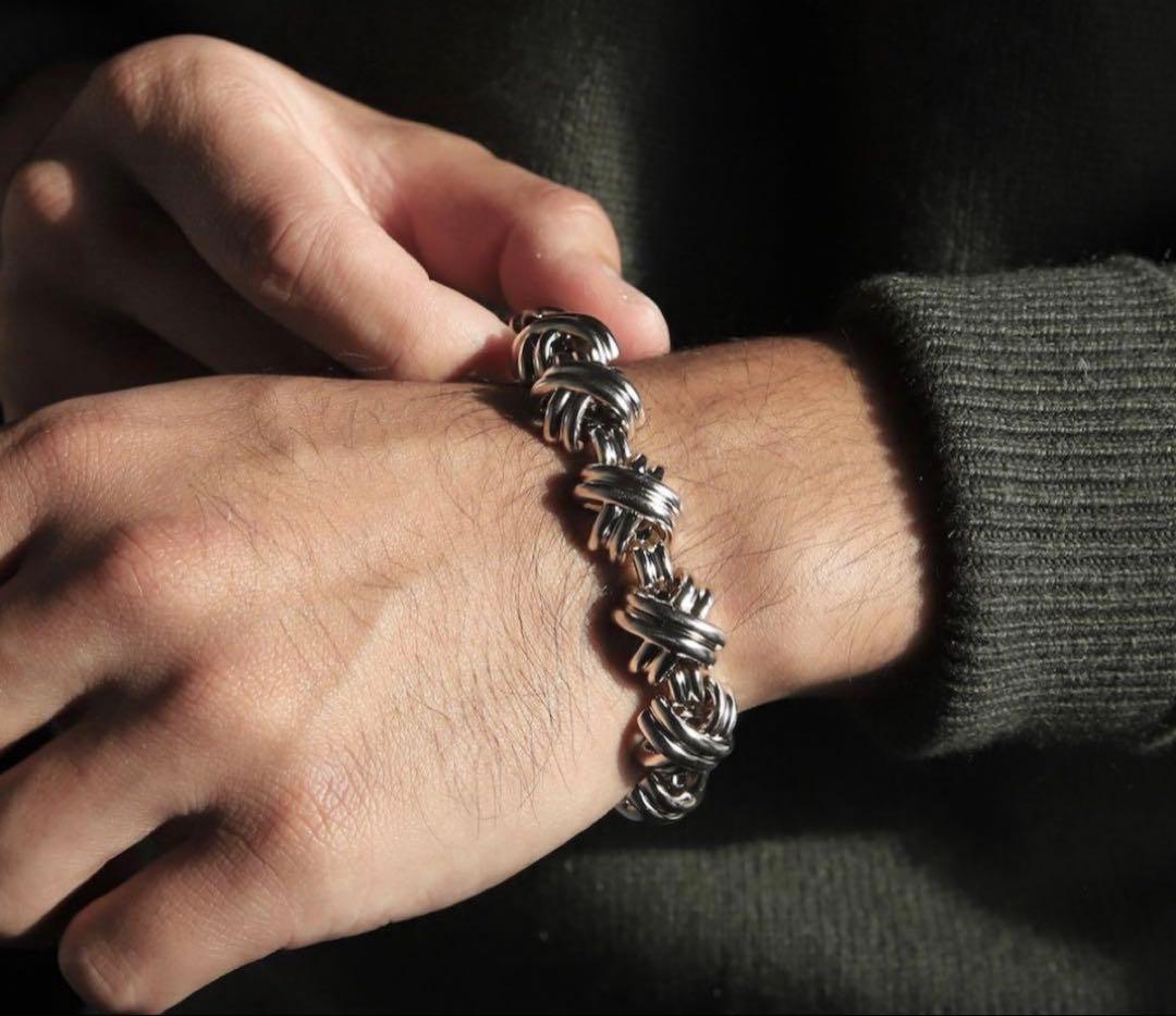 OLD Tiffany 90's ブレスレット　クロス