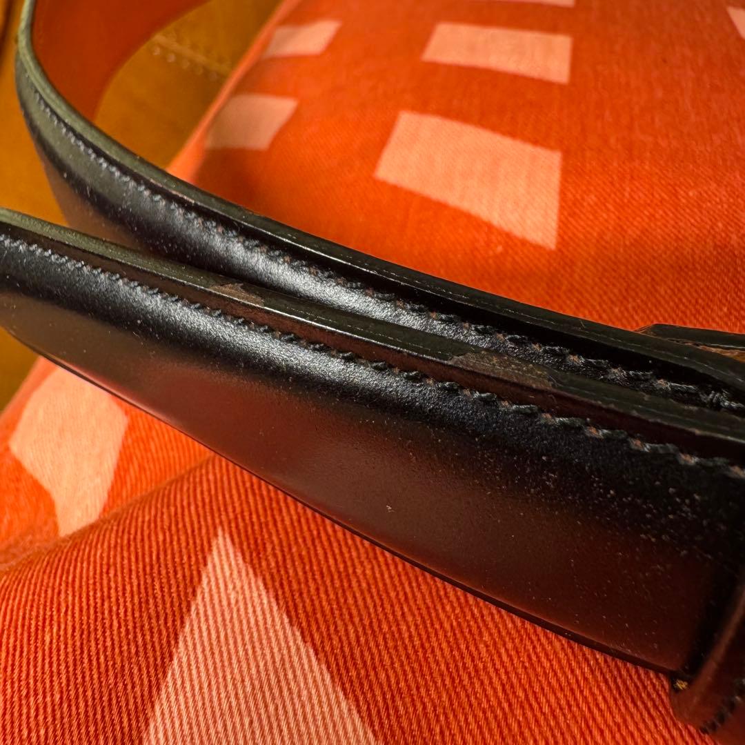 【最終値下げ】K.T.LEWISTON コードバンベルト 黒 ラコタハウス