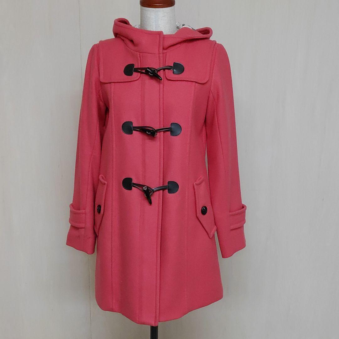ブルーレーベル ダッフルコート サーモンピンク 36 ブルーレーベル ダッフルコート サーモンピンク 36 - メルカリ