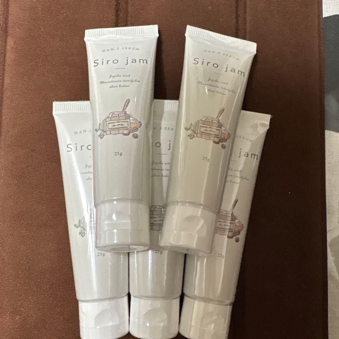Siro jam ハンドクリーム 5本セット 25g