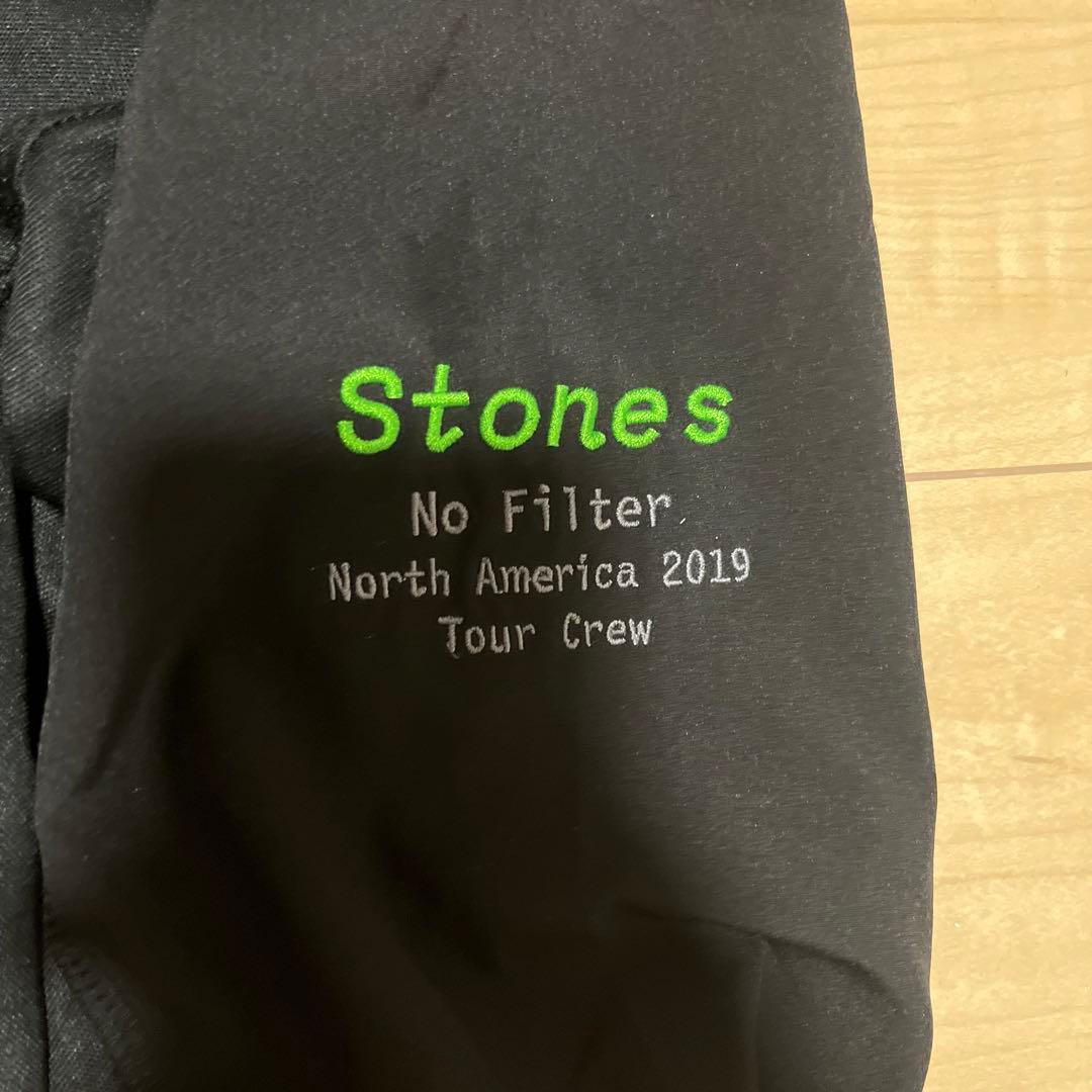 ローリングストーンズ　クルー　スタッフ　2019 ツアー　アメリカ　サイズ　M コレクターズCD ローリング・ストーンズ 2019年北米ツアー8月5日