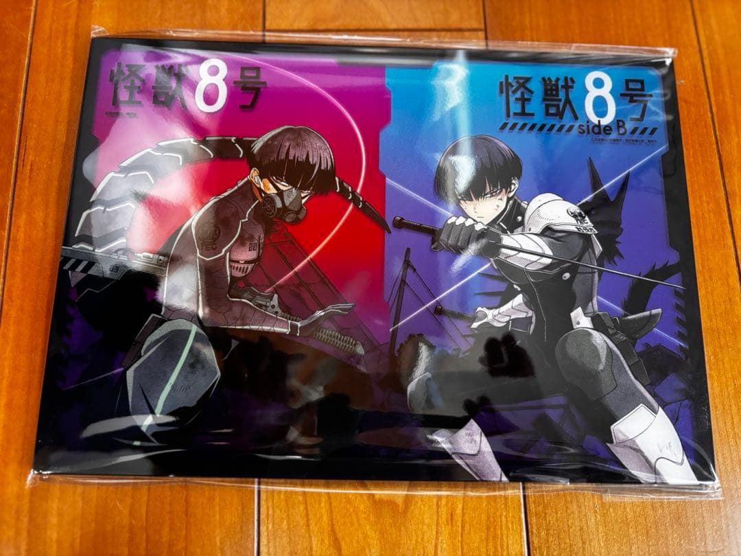 怪獣8号12巻ミラーアクリルアート（非売品） コミックス12巻＆スピンオフ1巻発売記念!!】 『#怪獣8号』12巻と