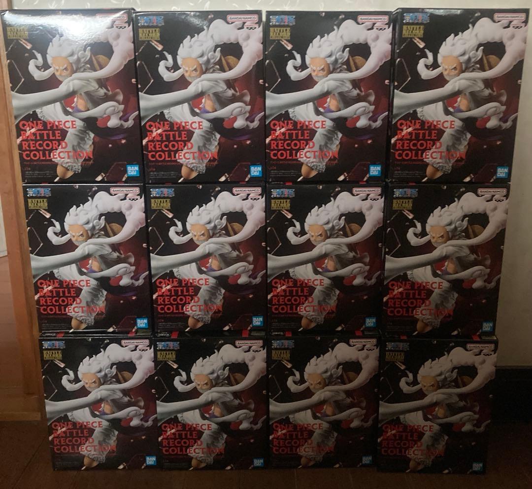 ワンピース　バトルレコードコレクション　ギア5　ニカ　ルフィ　12個