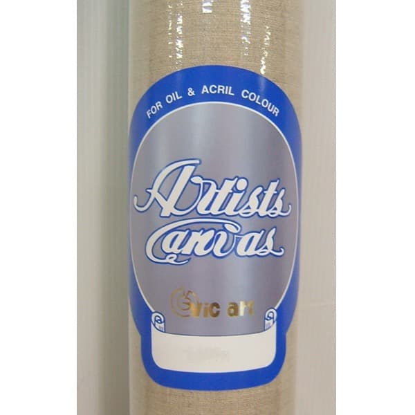 (A)新品 ロールキャンバス AD 麻中目 174cm x 10m