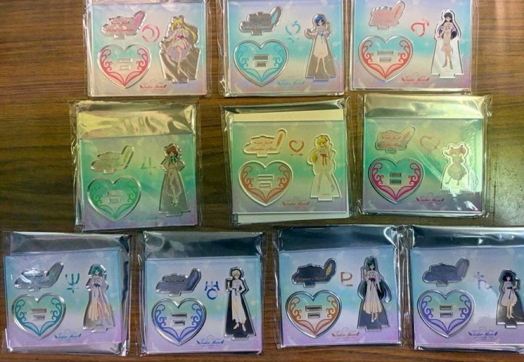 601し　セーラームーン　カフェ　2021 アクリルスタンド　全種類