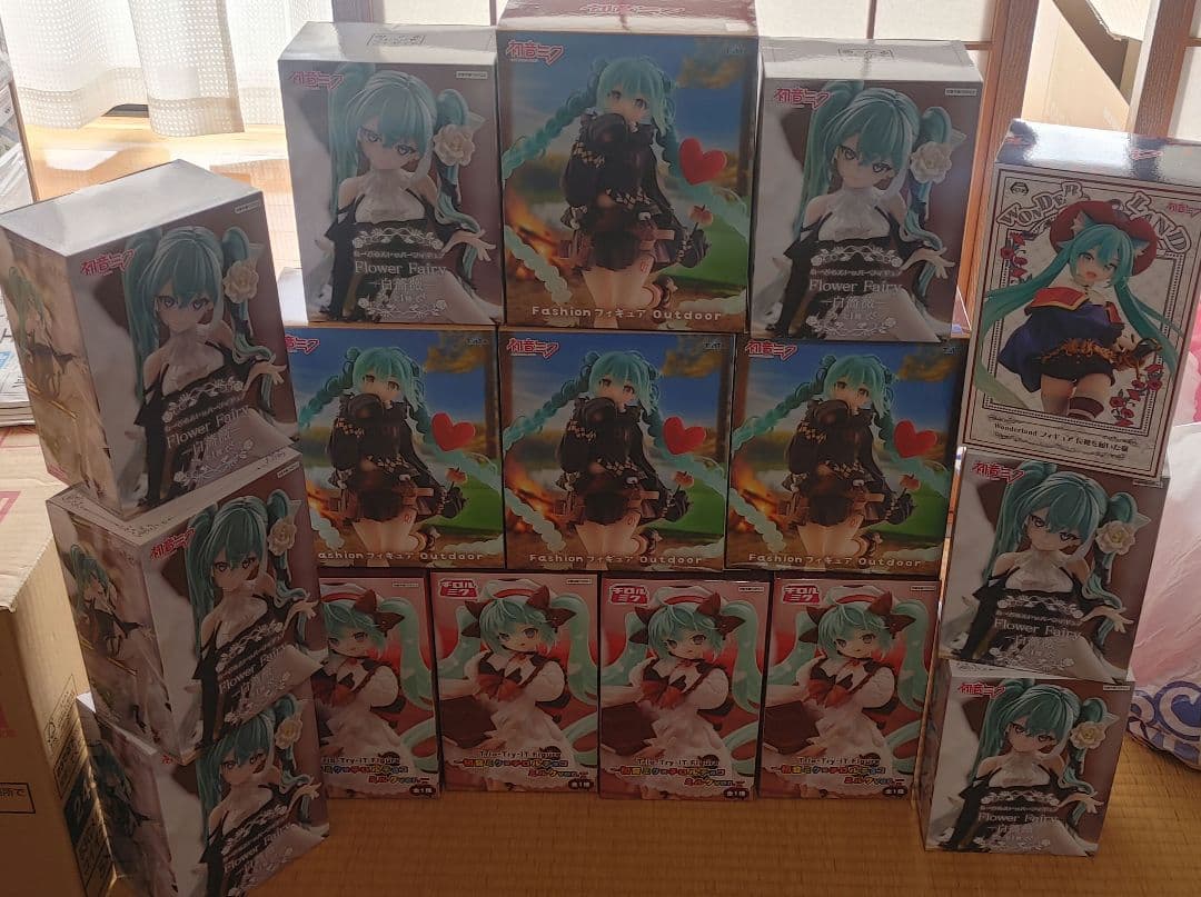初音ミク チロルミク、Fashion Outdoor　16体まとめ売り