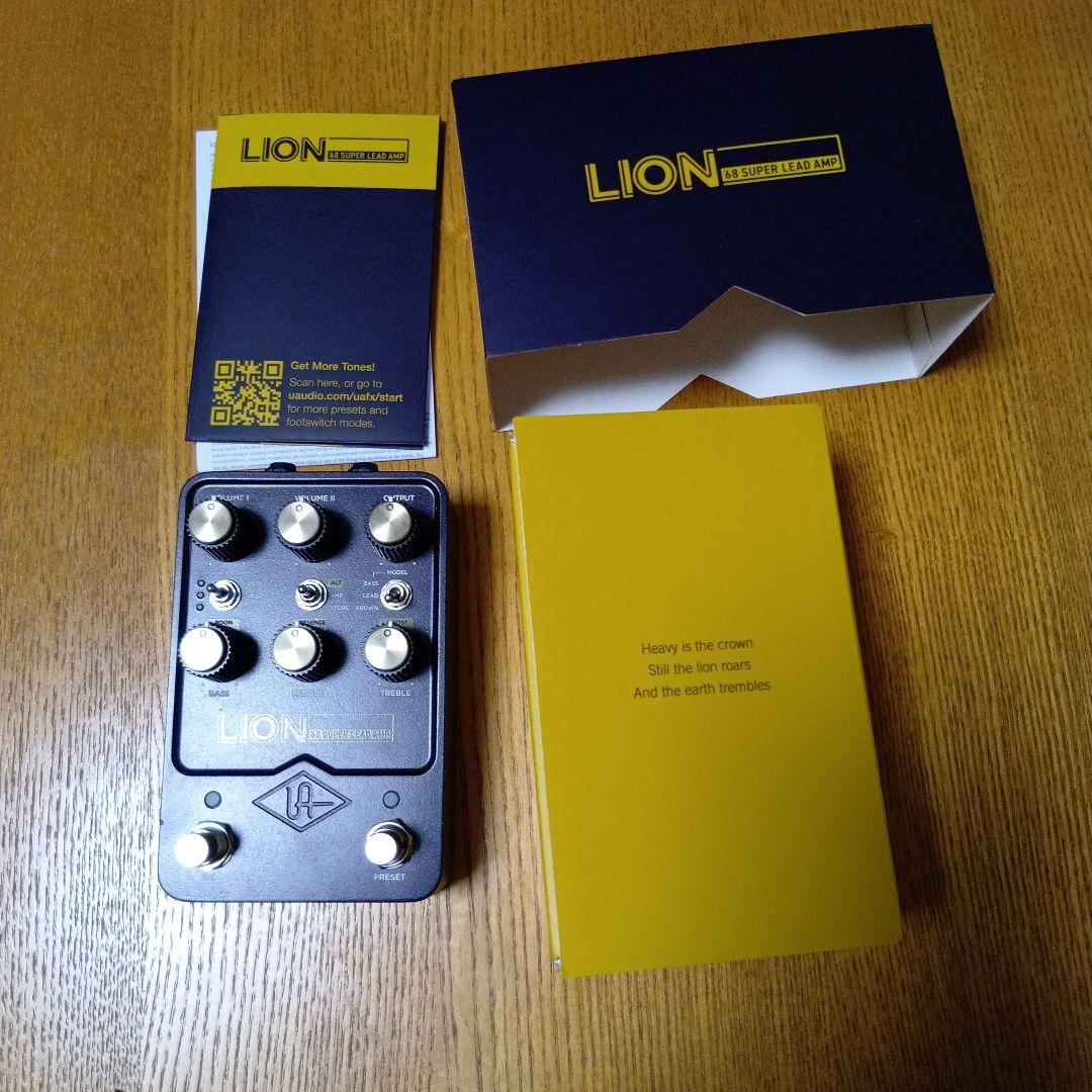 UAFX LION ギターエフェクター キャビネットダウンロード済み