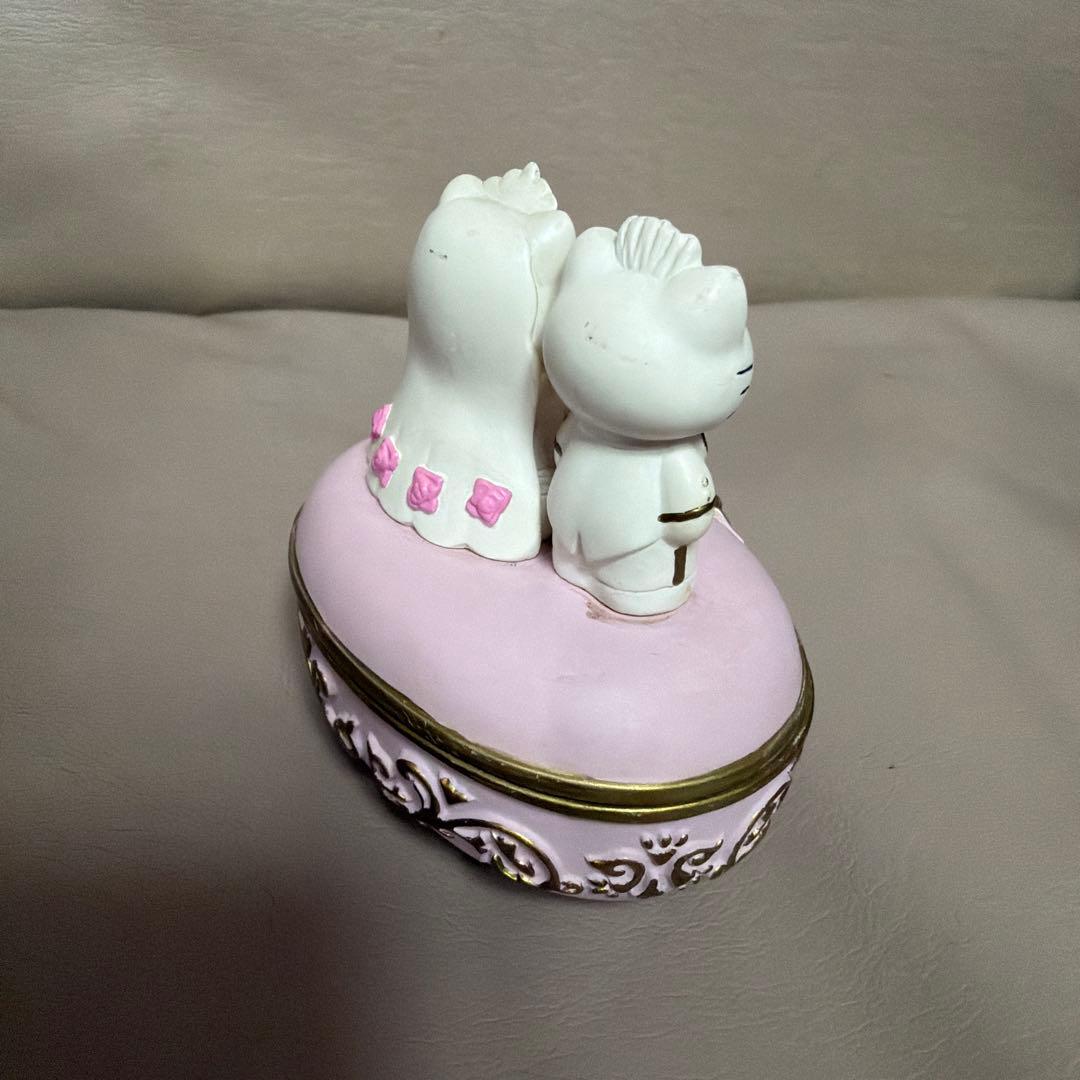 d*3様 【レア】ハローキティ ダニエル☆ウェディング 小物入れ☆2001年