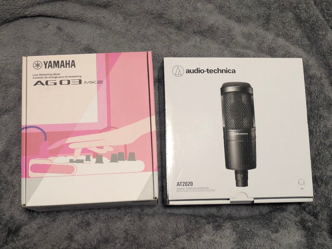 AG03 MK2 & AT2020 配信セット YAMAHA AG03MK2 AT2020 高音質配信セット アームスタンド ポップガード