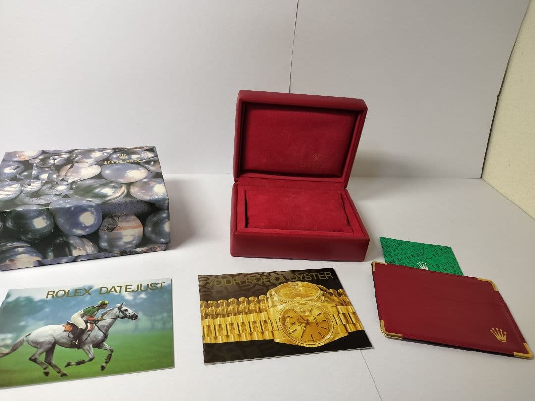 ROLEX DATEJUST デイトジャスト内外箱美品付属品セット