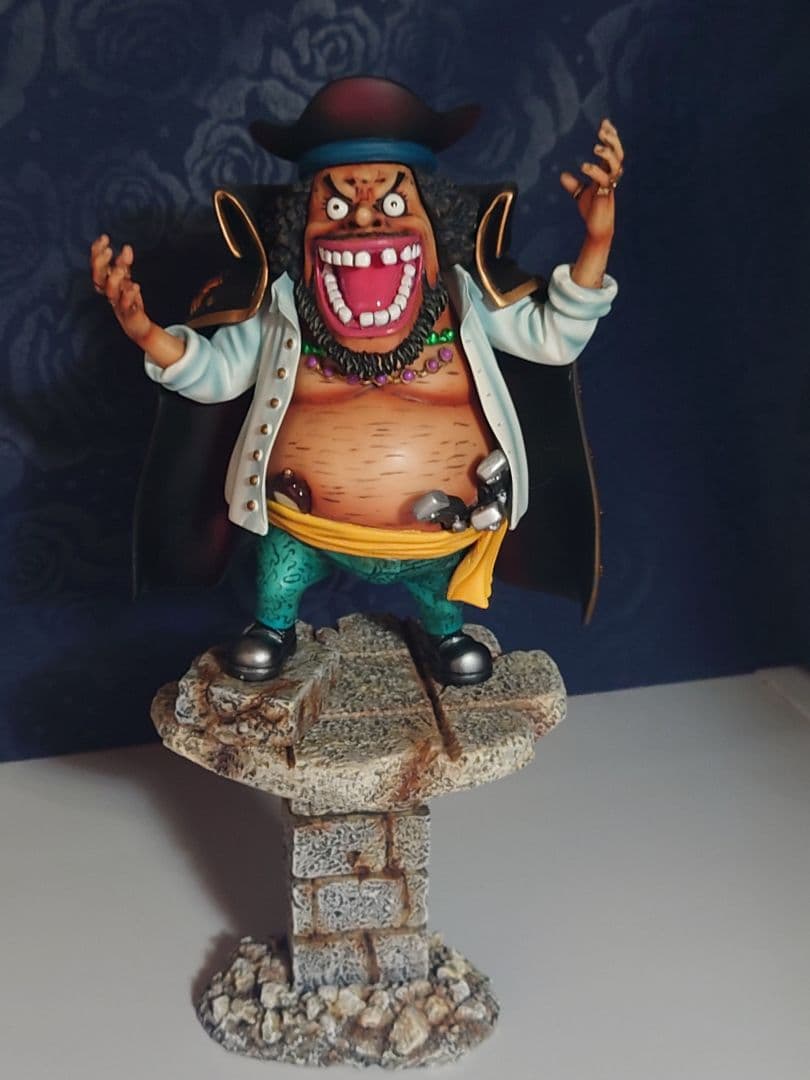 ワンピースフィギュア 黒ひげ ティーチ 海外 PTスタジオ ガレージキット