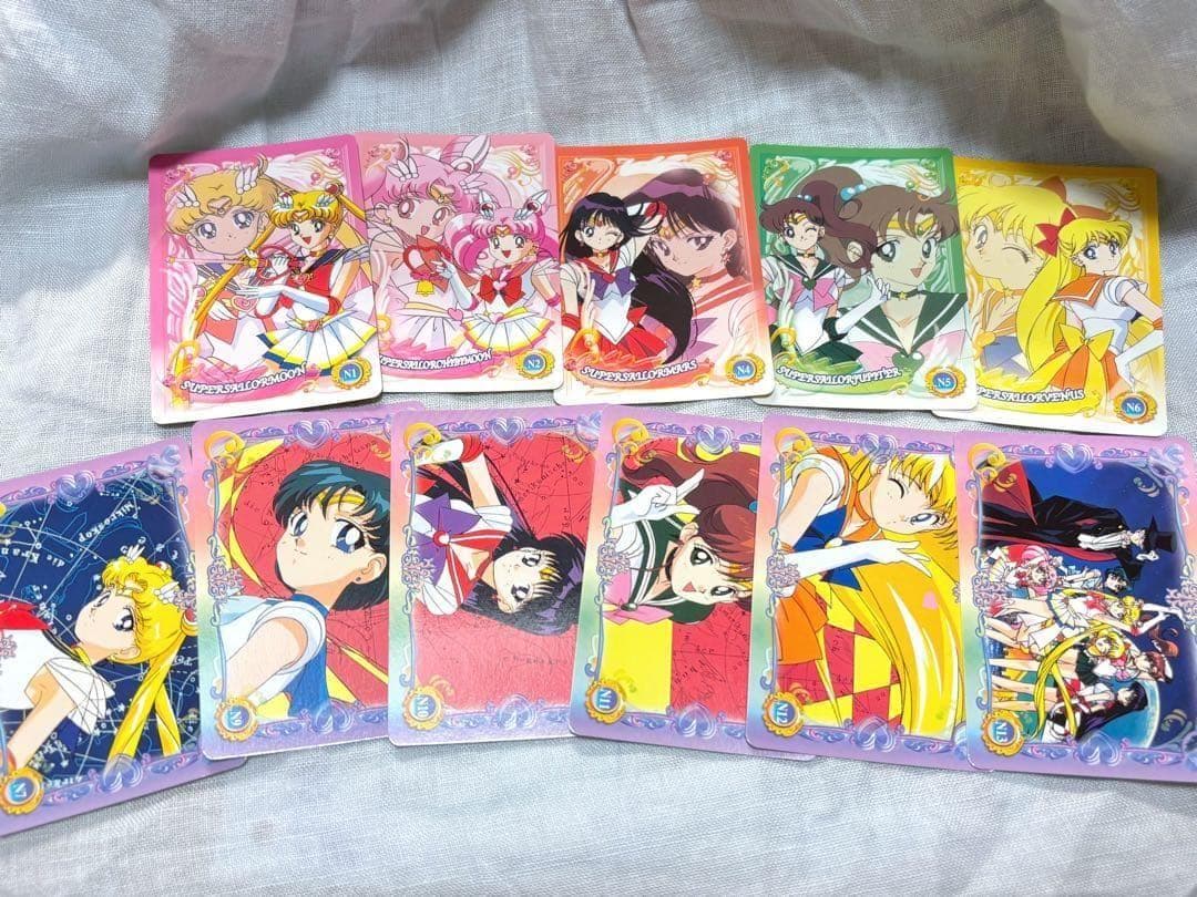 【ほぼコンプ】セーラームーンワールド4 セーラームーン カードダス 34枚セット