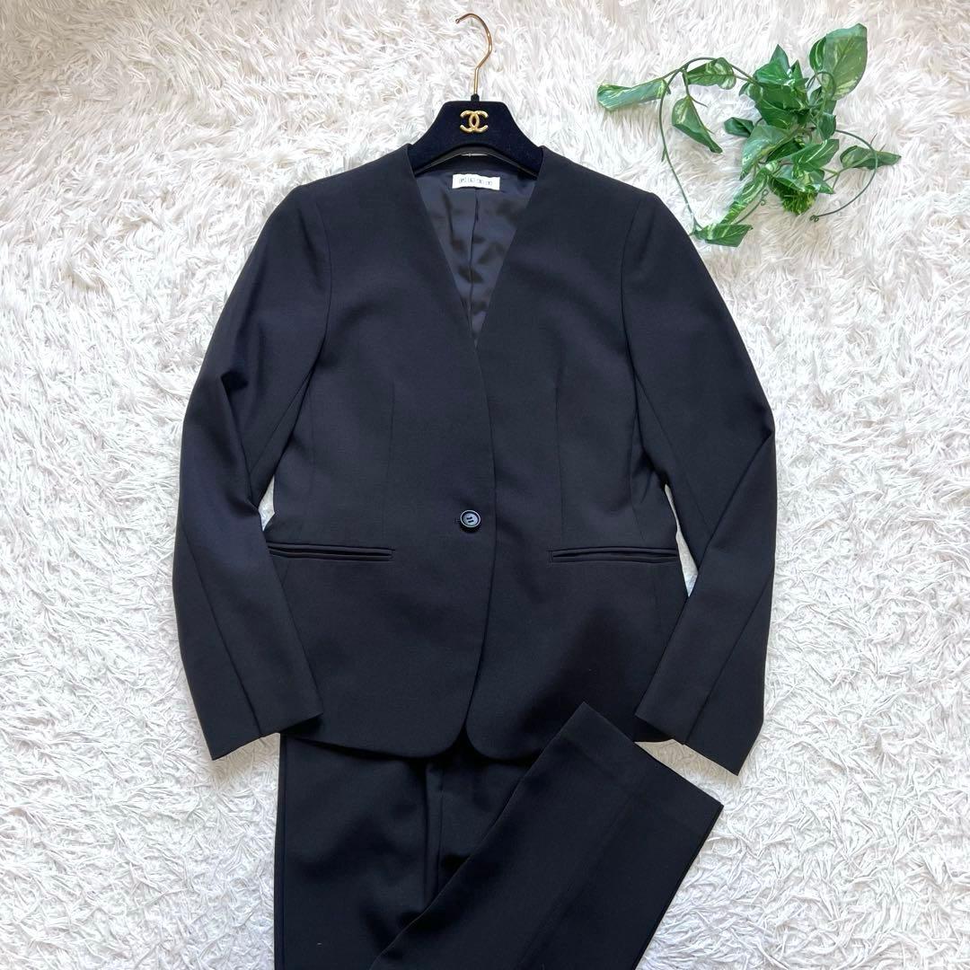 未使用品級 プラステ プレミアムオックス ノーカラー パンツ セットアップ PLST(プラステ)公式 | 2024年モデル プレミアムオックスカラーレス