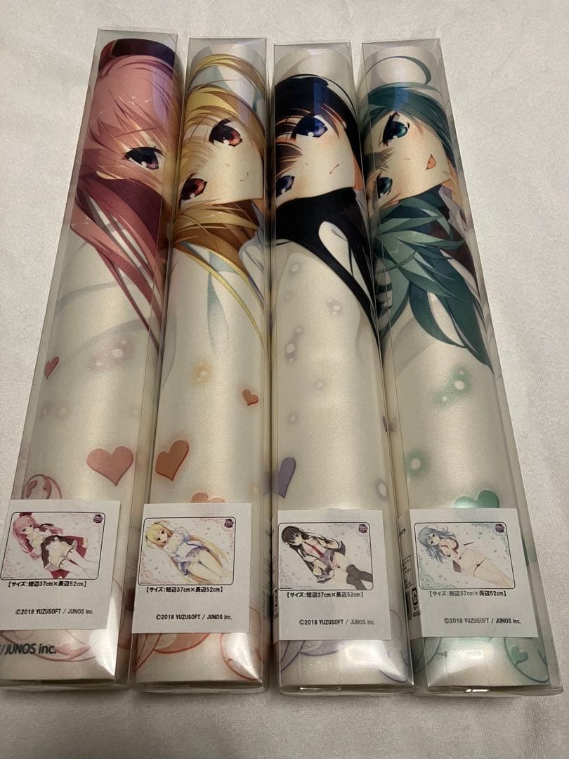 ゆずソフト リドルジョーカー ラバーマット4個セット