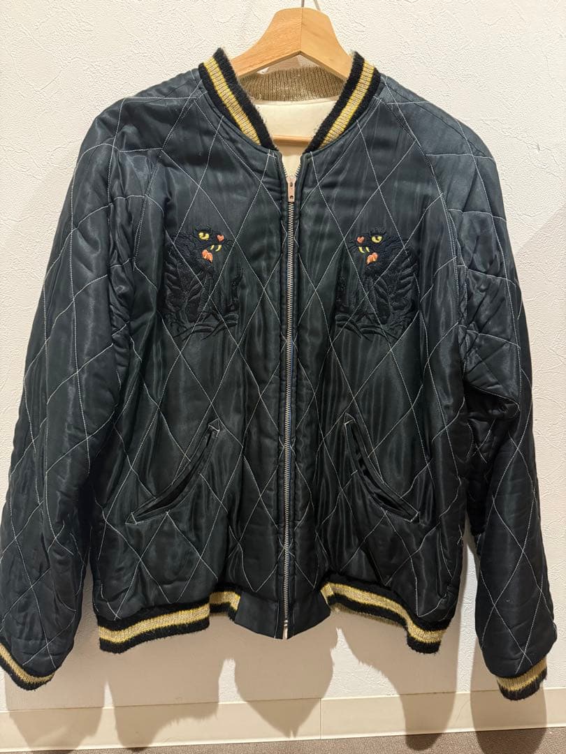 【東洋エンタープライズ】 ベロアスカジャン　別珍　リバーシブル　TT13609