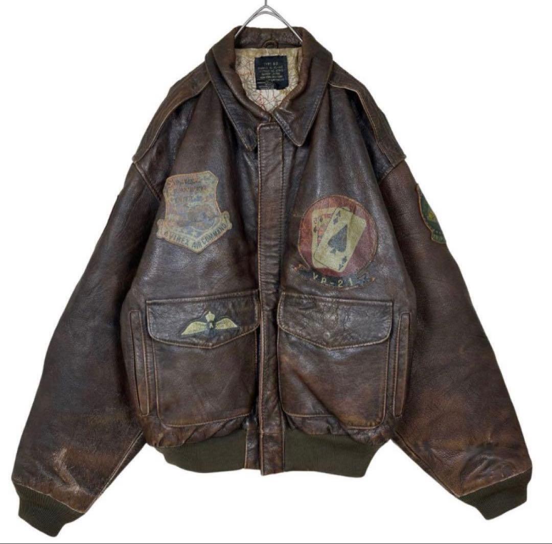 A-2 AVIREX レザージャケット Sサイズ