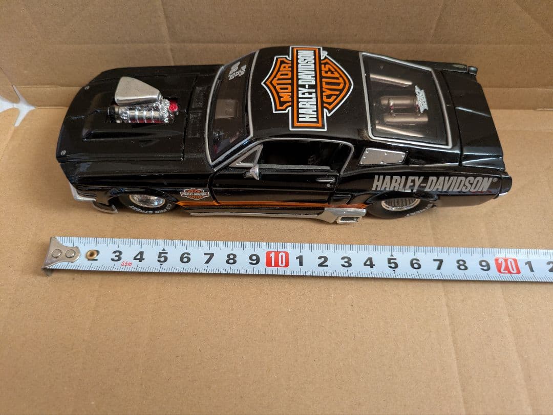 マイスト　ハーレーダビッドソン 1/24 1967 フォードマスタング GT 1967 Ford Mustang GT Harley-Davidson 1:24 Scale Maisto H-D Custom