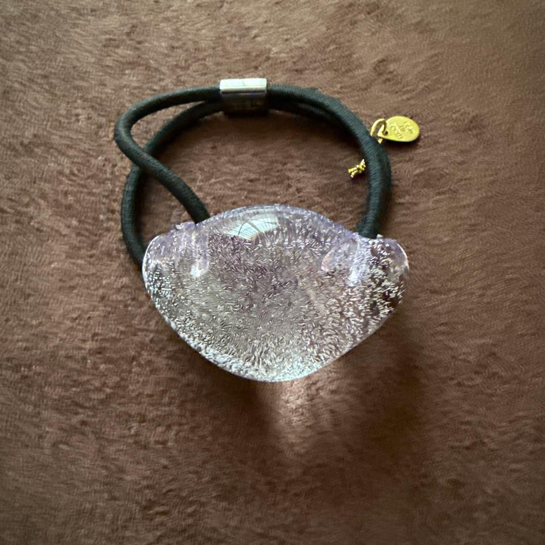 Colette Malouf コレットマルーフ　グラスポニー　パープル