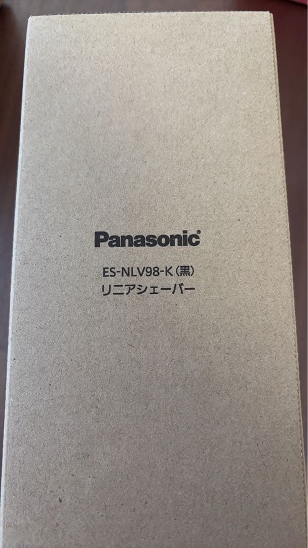 パナソニック 電気シェーバー ラムダッシュ 黒 ES-NLV98-K