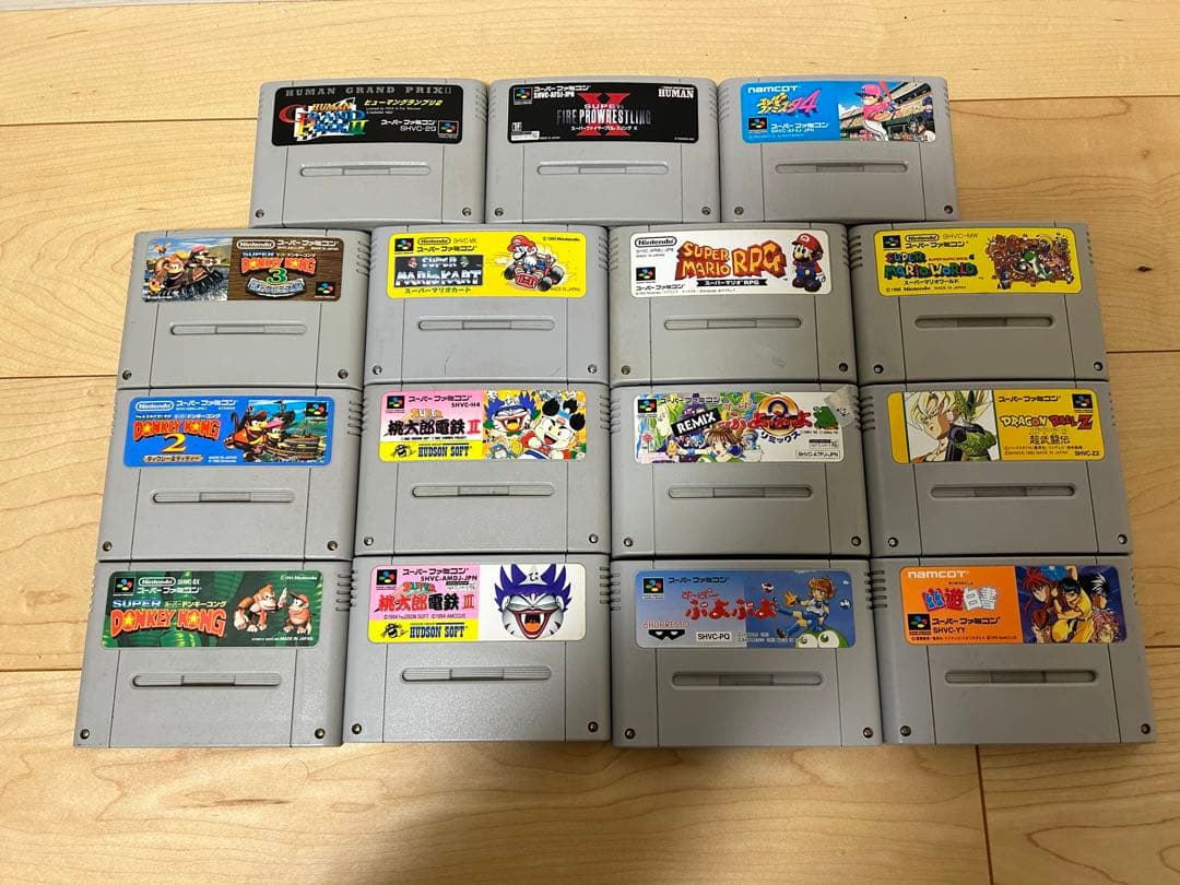 スーパーファミコンソフトまとめ売り 15個