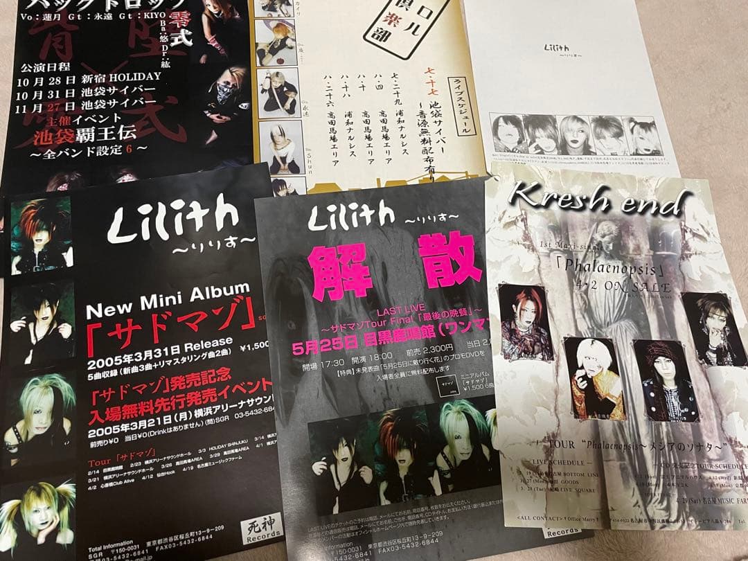 ヴィジュアル系 バンド フライヤー - メルカリ