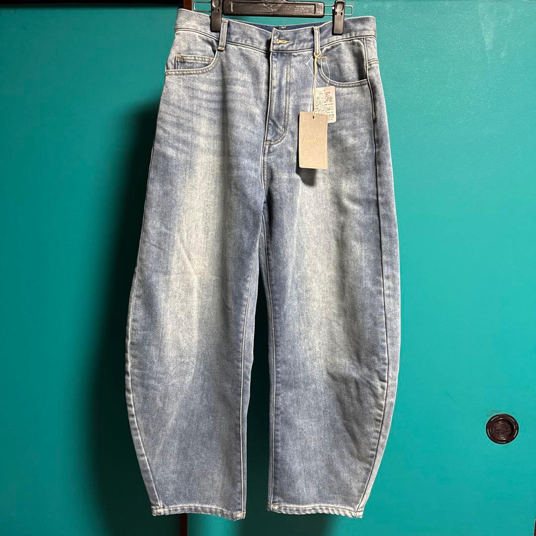 ANNA KERRY アンナケリー　モロッコ裏起毛デニム　サイズ36